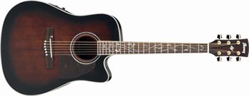 The Ibanez AW40ECE Electro-Acoustic Guitar